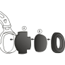 DELTA PLUS INTERHYKIT HYGIENE KITS FOR EARMUFFS