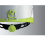 DELTA PLUS ONYX2BJ SAFETY HELMET W/ VISOR & CHIN STRAP, WHITE