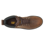 CAT P89586 SECOND SHIFT STEEL TOE BOOT, DARK BROWN