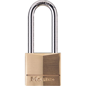 MASTER LOCK 140DLH SOLID BRASS PADLOCK, 51MM SHACKLE