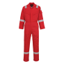 PORTWEST FR21 LIGHTWEIGHT FR COVERALL RED 210GM ATPV 9.1 CAL