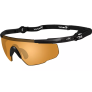 WILEY X 301 RUST SABER ADVANCE BALLISTIC SAFETY EYEWEAR