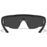 WILEY X 308 GREY + CLEAR + LIGHT RUST SABER ADVANCE SAFETY EYEWEAR