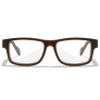 WILEY X EPIC SAFETY RX FRAME HICKORY BROWN