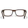 WILEY X EPIC SAFETY RX FRAME HICKORY BROWN