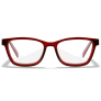 WILEY X SERENITY SAFETY RX FRAME CRYSTAL RED