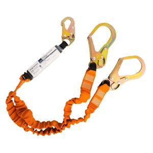Portwest FP75 Double 140kg Lanyard with Shock Absorber