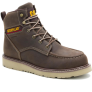 CAT P91834 RECLAIMER WEDGE WP ST WORK BOOTS, COFFEE BEAN