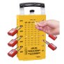 Master Lock 503RED/ 503YLW Latch TightRed Group Lock Box, Wall-Mount or Portable