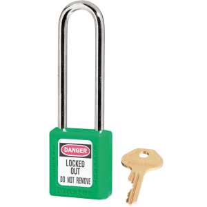 MASTER LOCK 410KALTGRN ZENEX SAFETY PADLOCKS