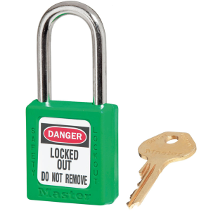 MASTER LOCK 410MKW417GRN ZENEX SAFETY PADLOCKS