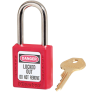 MASTER LOCK 410MKW417RED ZENEX SAFETY PADLOCKS