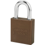 AMERICAN LOCK A1205NKABRN SOLID BODY PADLOCK