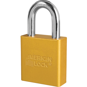 AMERICAN LOCK A1205NKAYLW SOLID BODY PADLOCK