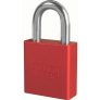 AMERICAN LOCK A1205NRED SOLID BODY PADLOCK