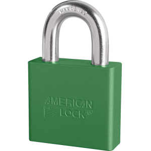 AMERICAN LOCK A1305KAGRN SOLID BODY PADLOCK