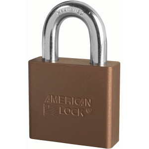 AMERICAN LOCK A1305NBRN SOLID BODY PADLOCK