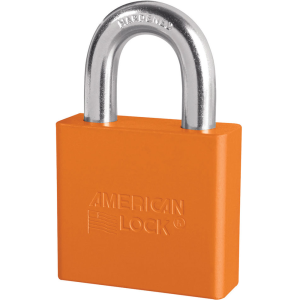 AMERICAN LOCK A1305NKAORJ SOLID BODY PADLOCK