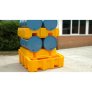 Jonesco SJ-200-002 2 Drum Rack , Yellow