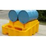 Jonesco SJ-200-003 2 Drum Rack , Yellow