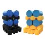 Jonesco SJ-200-003 2 Drum Rack , Yellow