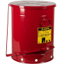 JUSTRITE 09700 21 GALLON OILY WASTE CAN