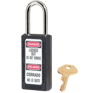 MASTER LOCK 411KABLK ZENEX SAFETY PADLOCKS