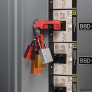 MASTER LOCK 411KAMKW417RED ZENEX SAFETY PADLOCKS