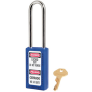 MASTER LOCK 411LTBLU ZENEX SAFETY PADLOCKS