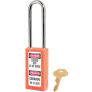 MASTER LOCK 411LTORJ ZENEX SAFETY PADLOCKS