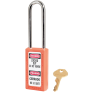 MASTER LOCK 411MKLTW417ORJ ZENEX SAFETY PADLOCKS