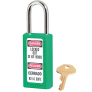 MASTER LOCK 411MKW417GRN ZENEX SAFETY PADLOCKS