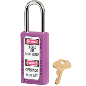 MASTER LOCK 411MKW417PRP ZENEX SAFETY PADLOCKS