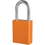 MASTER LOCK A1166ORJ ANODIZED ALUMINUM SAFETY PADLOCKS