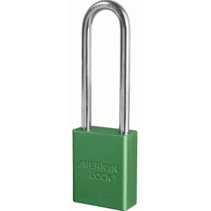 MASTER LOCK A1167GRN ANODIZED ALUMINUM SAFETY PADLOCKS