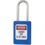 MASTER LOCK S33BLU ZENEX SNAP LOCK SAFETY PADLOCK KEYED DIFFERENT