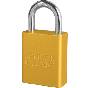 MASTER LOCK S1105YLW SAFETY PADLOCKS